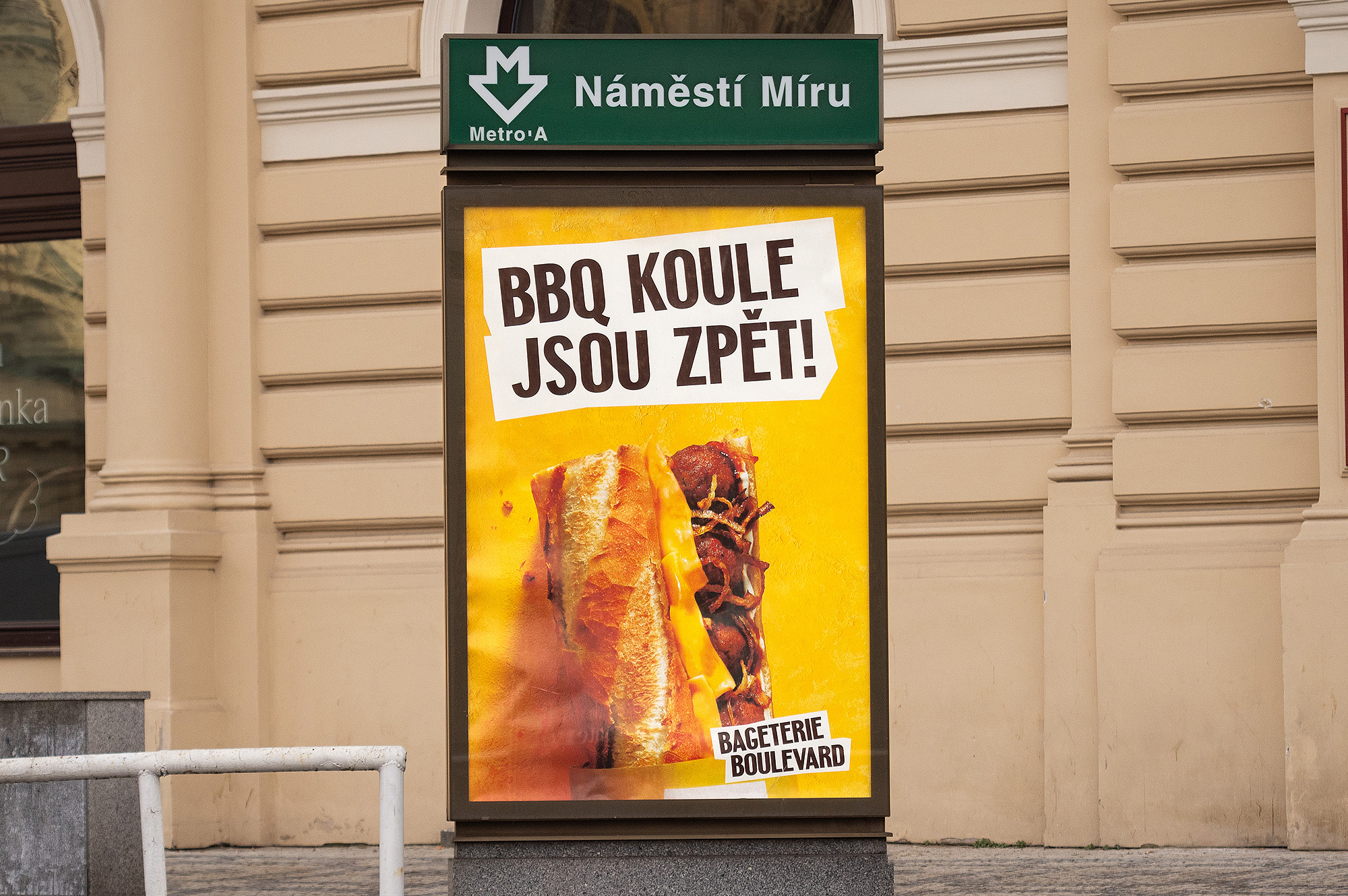 Bageterie Boulevard bageta menu jedlo fast food paris chef