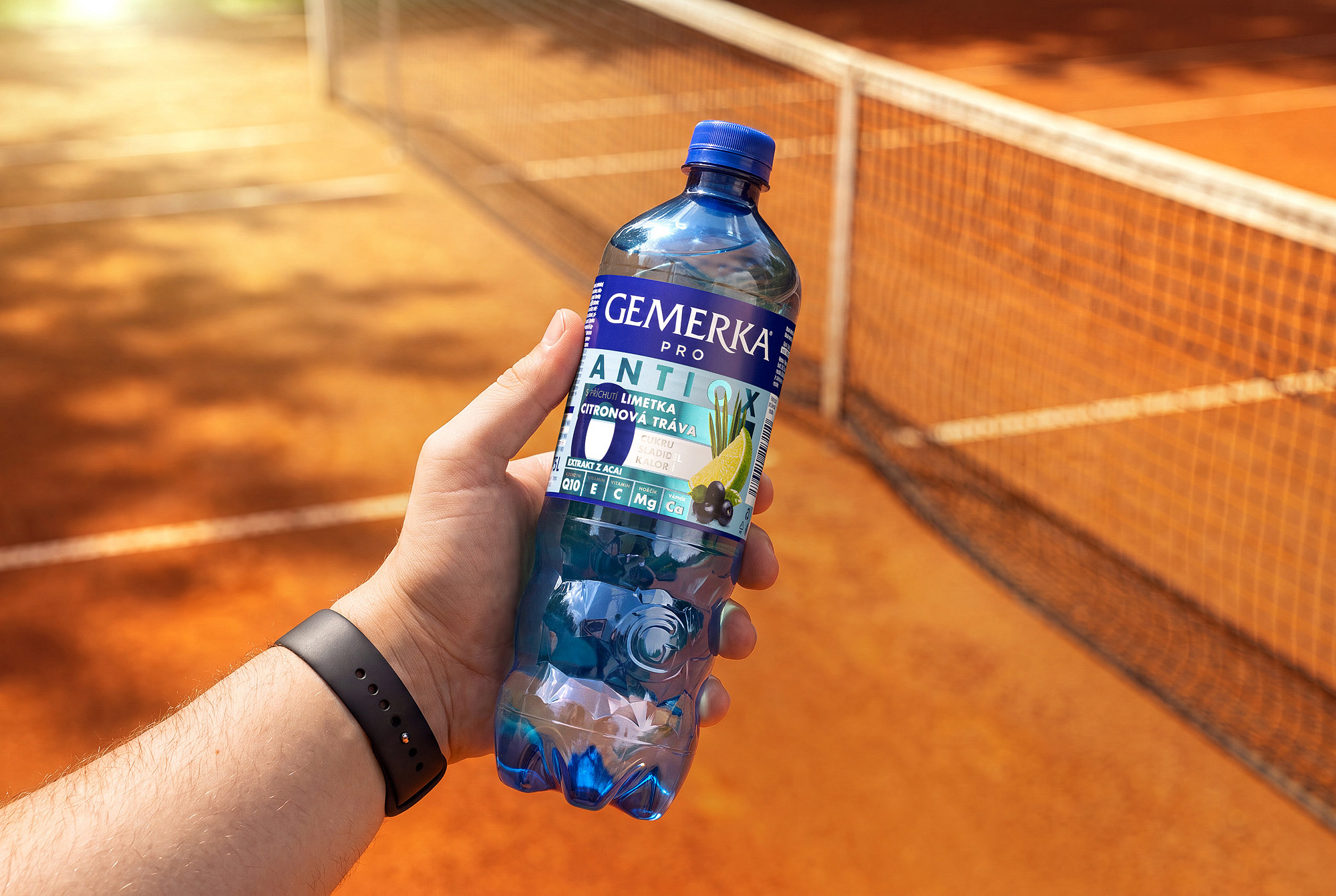 Gemerka functional drinks packaging: Vitality, Immunity, Energy and Antiox