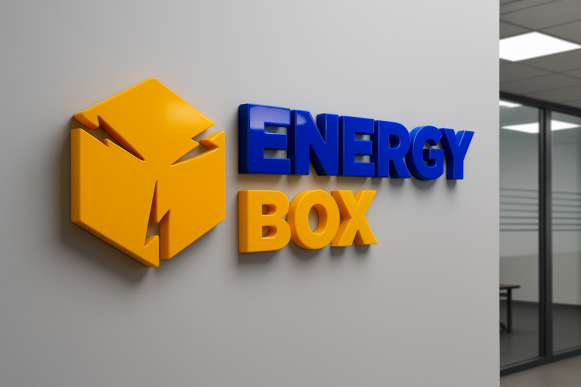 energysun energybox branding visual identity print modern bold visual