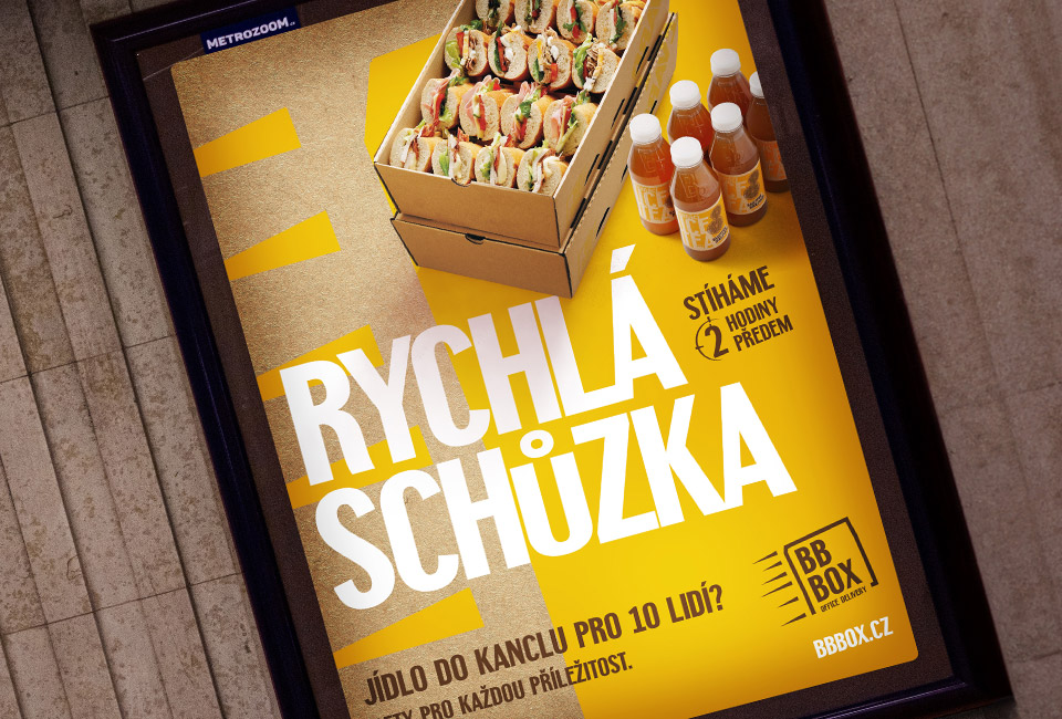 Nový grafický styl a komunikace pro B2B produkt BB Box od Bageterie Boulevard